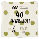 40 Tovaglioli 2 Veli U! Confronta e Risparmia